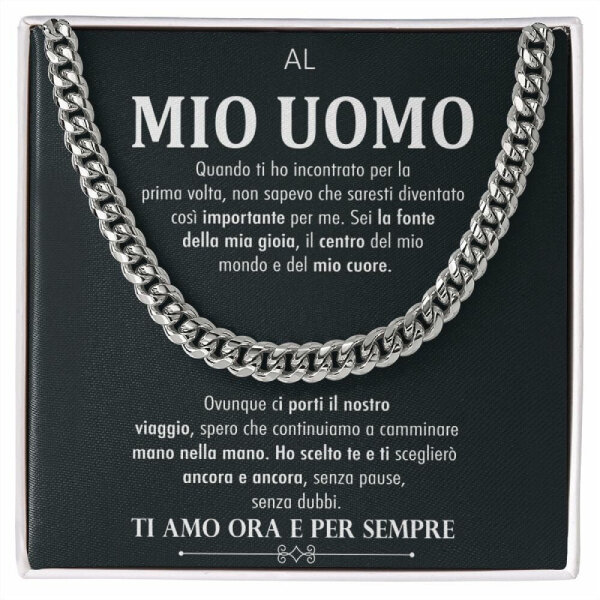 YANCHUN Collana Donna Oro Grosso A Maglia Cubana – Catena Spessa Alla Moda, Ipoallergenica, Regalo Unico