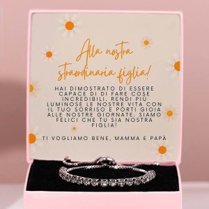 Dai genitori per la figlia | SIENA_TENNISBRACELET